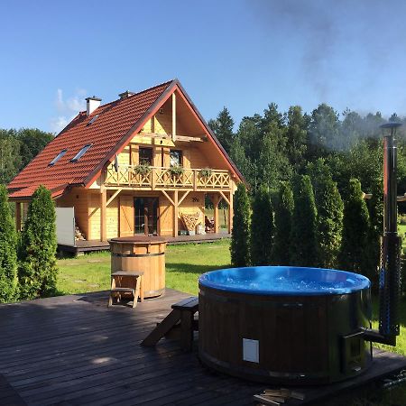 Villa Wypoczynek Na Mazurach U Sebka Łukta Exterior foto