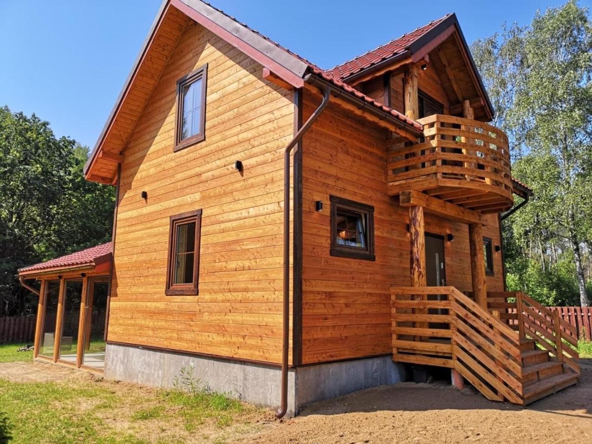 Villa Wypoczynek Na Mazurach U Sebka Łukta Exterior foto