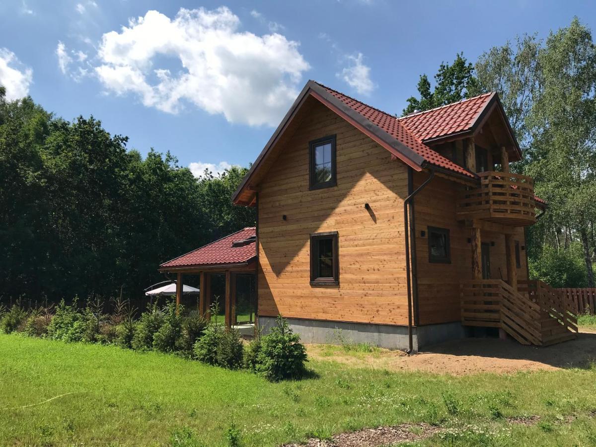 Villa Wypoczynek Na Mazurach U Sebka Łukta Exterior foto