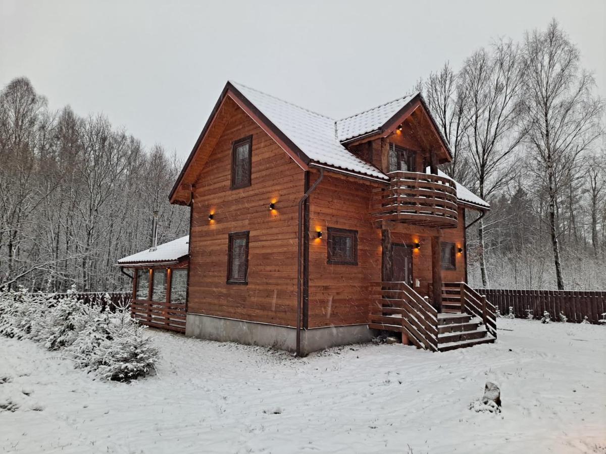 Villa Wypoczynek Na Mazurach U Sebka Łukta Exterior foto