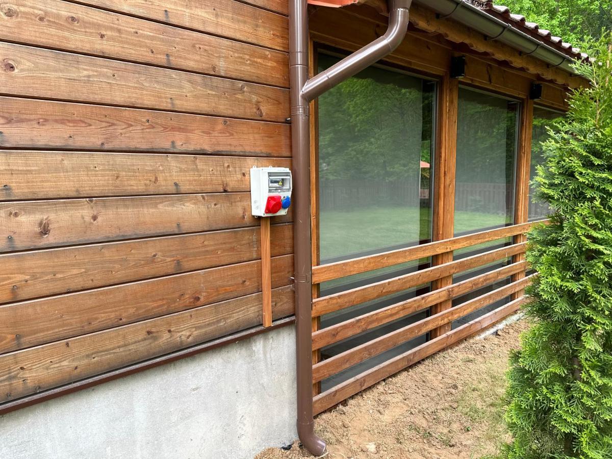 Villa Wypoczynek Na Mazurach U Sebka Łukta Exterior foto