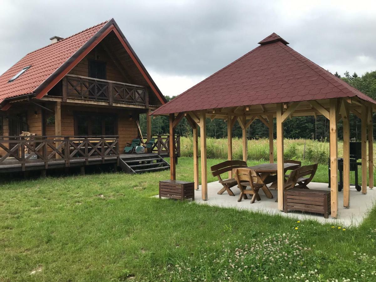 Villa Wypoczynek Na Mazurach U Sebka Łukta Exterior foto