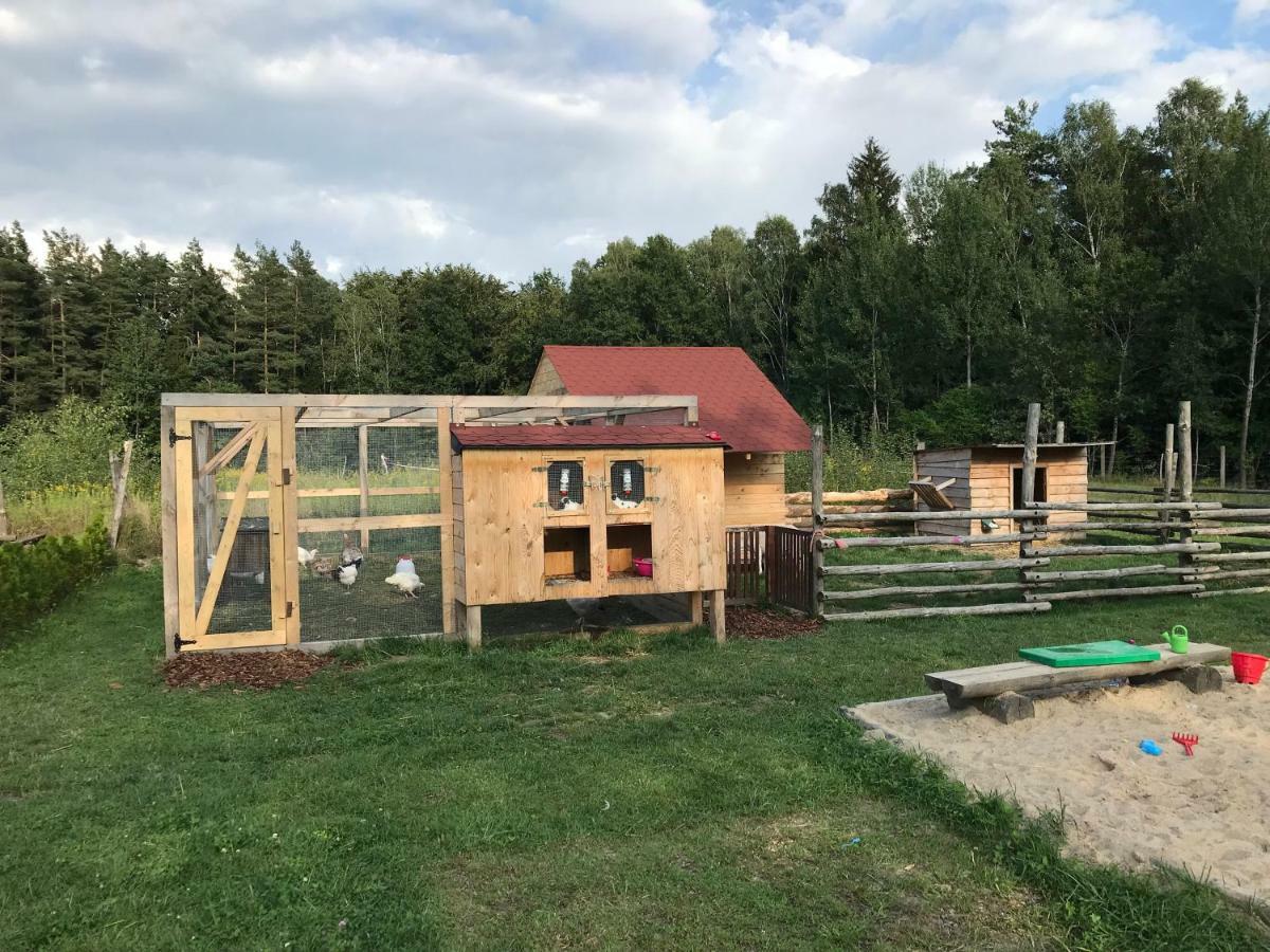 Villa Wypoczynek Na Mazurach U Sebka Łukta Exterior foto