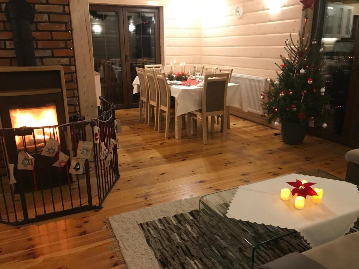 Villa Wypoczynek Na Mazurach U Sebka Łukta Exterior foto